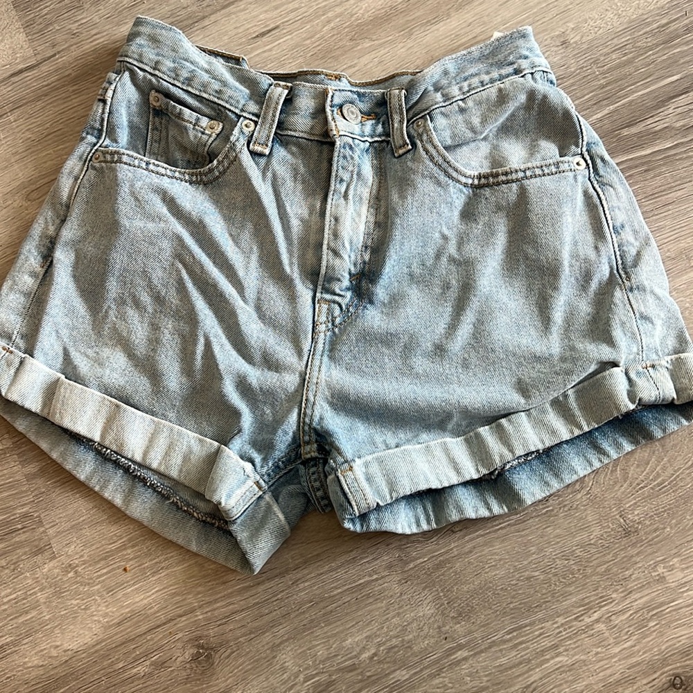 Levi’s High Waisted Jean Shorts